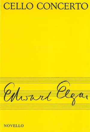 Edward Elgar: Cello Concerto Study Score