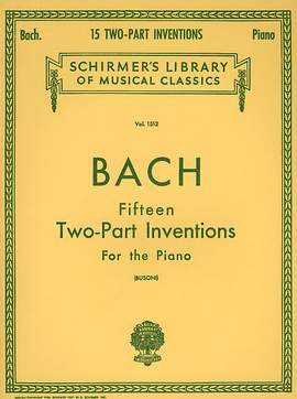 Johann Sebastian Bach: 15 Two-Part Inventions
