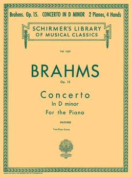 Johannes Brahms: Concerto No. 1 in D Minor, Op. 15 (2-piano score)