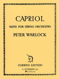 Peter Warlock: Capriol Suite (Score And Parts)