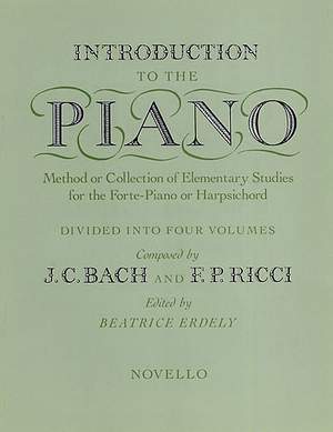 F.P. Ricci_Johann Christian Bach: Introduction To The Piano Volume Three