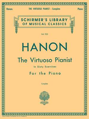 Charles-Louis Hanon: Hanon: The Virtuoso Pianist - Complete Product Image