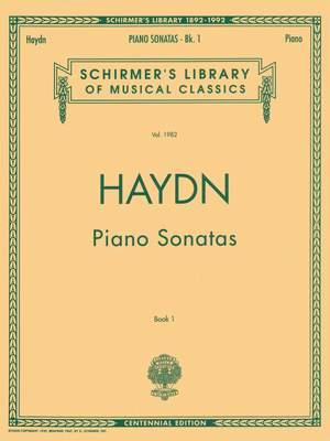 Franz Joseph Haydn: Piano Sonatas - Book 1