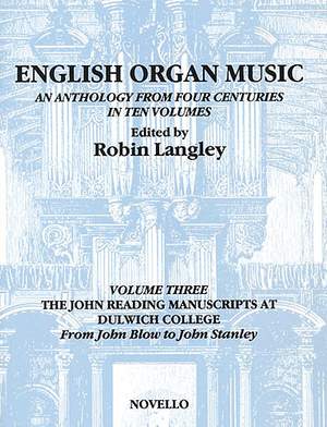 English Organ Music Volume Three