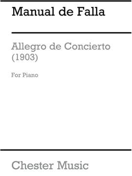 Manuel de Falla: Allegro De Concierto Piano Solo