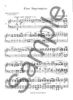 Franz Schubert: 4 Impromptus, Op. 90 Product Image