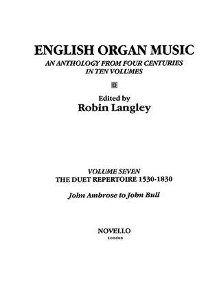 English Organ Music Volume Seven