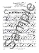 Felix Mendelssohn Bartholdy: Songs Without Words Product Image