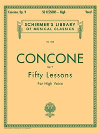 Joseph Concone: 50 Lessons, Op. 9
