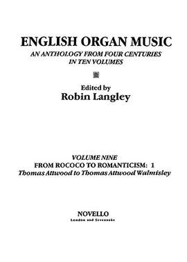 English Organ Music Volume Nine