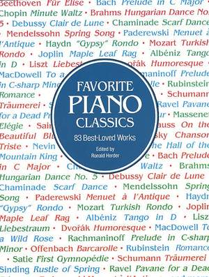 Favorite Piano Classics Product Image