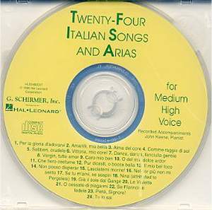 24 Italian Songs & Arias - CD