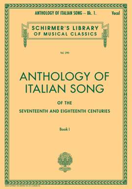 Anthology of Italian Song of the 17th-18th Cent.