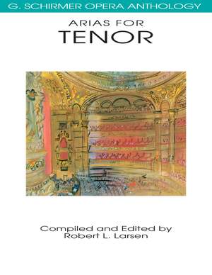 G. Schirmer Opera Anthology - Arias For Tenor