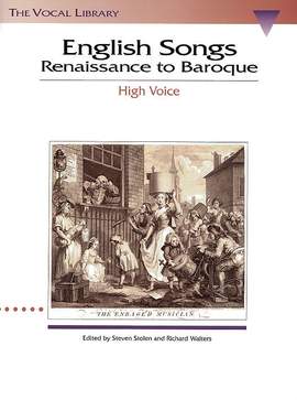 English Songs: Renaissance to Baroque