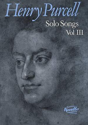 Henry Purcell: Solo Songs Volume III