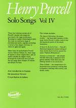Henry Purcell: Solo Songs Volume IV Product Image
