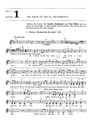 Geoffrey Brace: All Aboard Libretto/Melody Part
