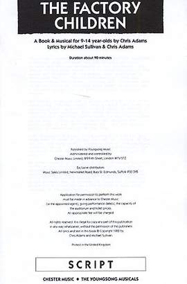 The Factory Children (script)