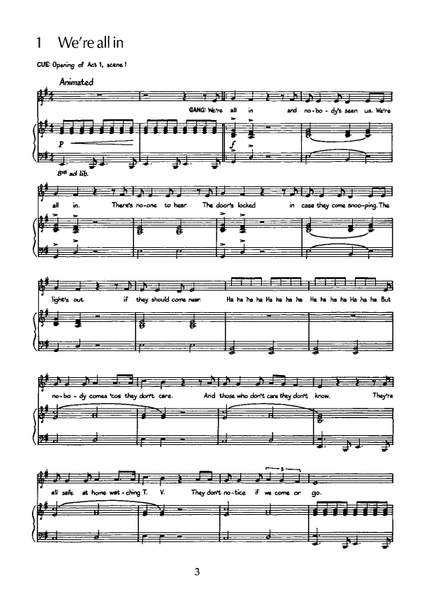 Ossie And The Thwartz Score
