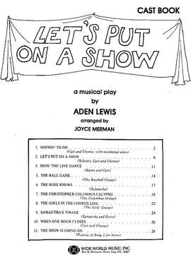 Aden Lewis: Let's Put On A Show