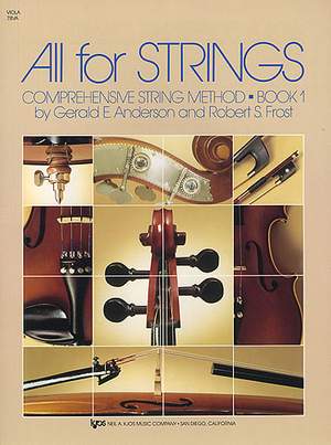 Robert S. Frost_Gerald E. Anderson: All For Strings Book 1 - Viola