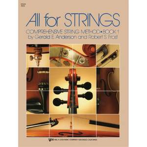Robert S. Frost_Gerald E. Anderson: All For Strings Book 1 - Violin