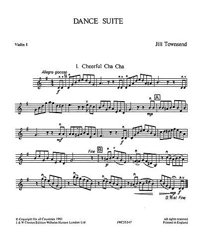 Townsend: Playstrings Moderately Easy No. 2 Dance Suite