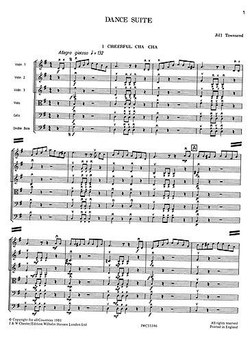 Townsend: Playstrings Moderately Easy No. 2 Dance Suite
