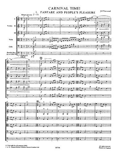 Townsend: Playstrings Moderately Easy No. 11 Carnival Time