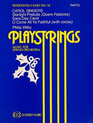 Philip Wilby: Playstrings Moderately Easy No. 16 Carol Singers
