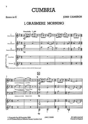John Cameron: Cumbrian Suite