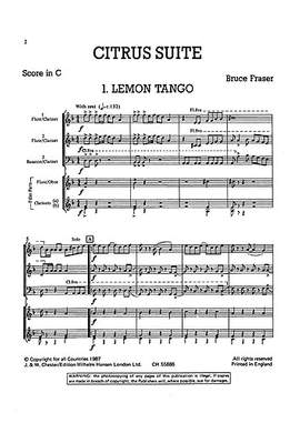 Bruce Fraser: Citrus Suite