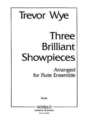 Trevor Wye: Three Brilliant Showpieces For Flute Ensemble