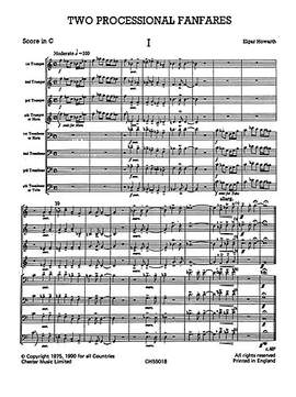Two Processional Fanfares