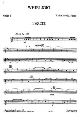 Tony Hewitt-Jones: Playstrings Easy No 5 Whirligig (Hewitt-Jones)