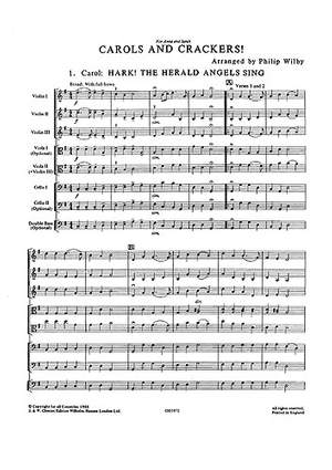 Philip Wilby: Playstrings Easy No. 14: Carols And Crackers