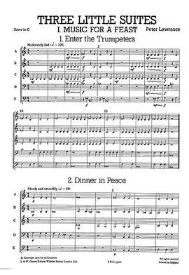 Peter Lawrance: Three Little Suites