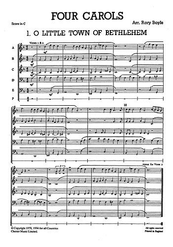 Four Carols