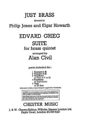 Edvard Grieg: Brass Suite