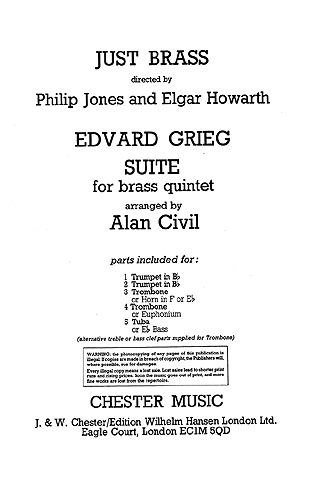 Edvard Grieg: Brass Suite
