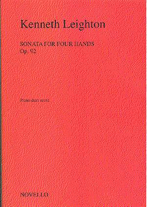 Kenneth Leighton: Sonata For Four Hands Op. 92