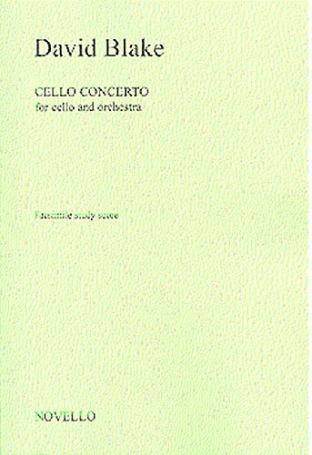 David Blake: Cello Concerto