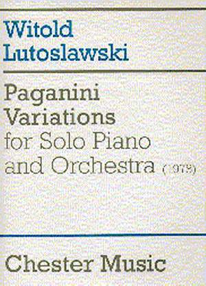 Witold Lutoslawski: Paganini Variations