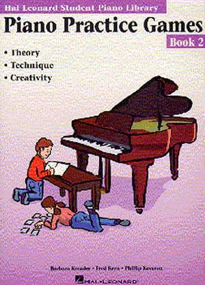 Barbara Kreader: Piano Practice Games Book 2