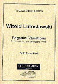 Witold Lutoslawski: Variations For Solo Piano And Orchestra
