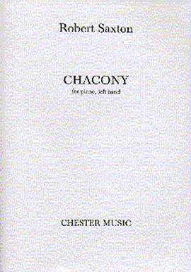 Robert Saxton: Chacony For Piano, Left Hand
