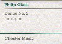 Philip Glass: Dance No. 2 For Organ