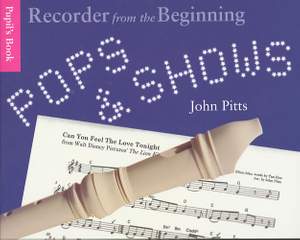 Recorder From The Beginning: Pops & Shows Pupil's