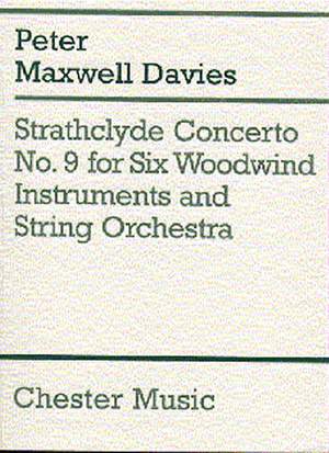 Peter Maxwell Davies: Strathclyde Concerto No. 9 (Miniature Score)